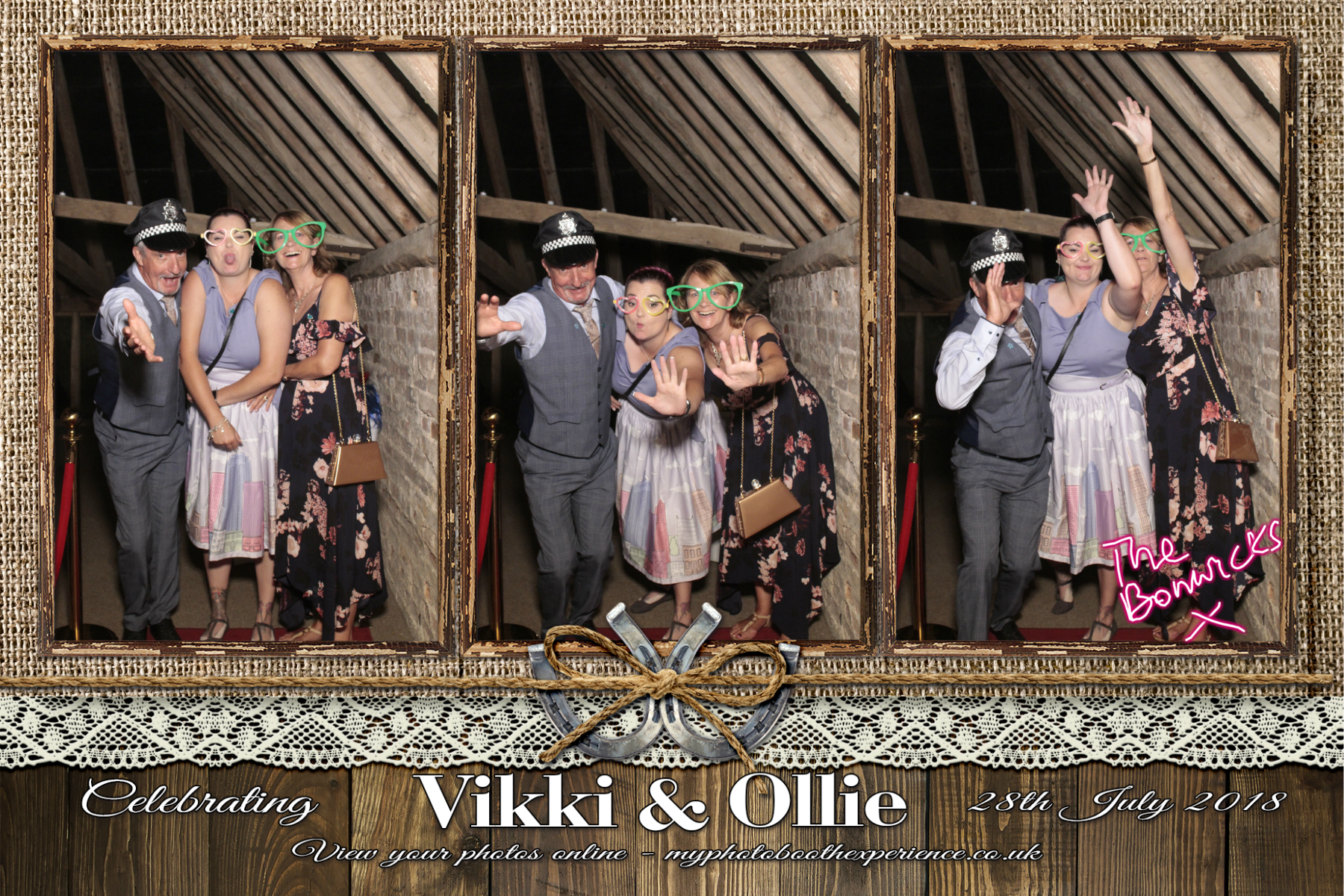 Vikki & Ollie's Wedding | View more photos from the event at gallery.myphotoboothexperience.co.uk/u/MyPhotoBoothExperienceLtd/Vikki-Ollies-Wedding
